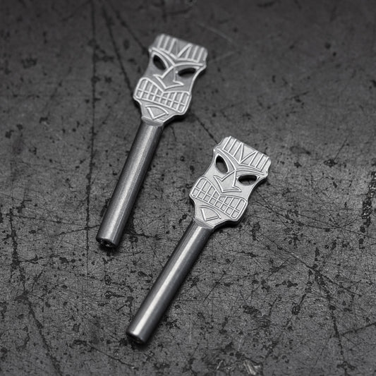 Tiki Mask Billet Lock Knob