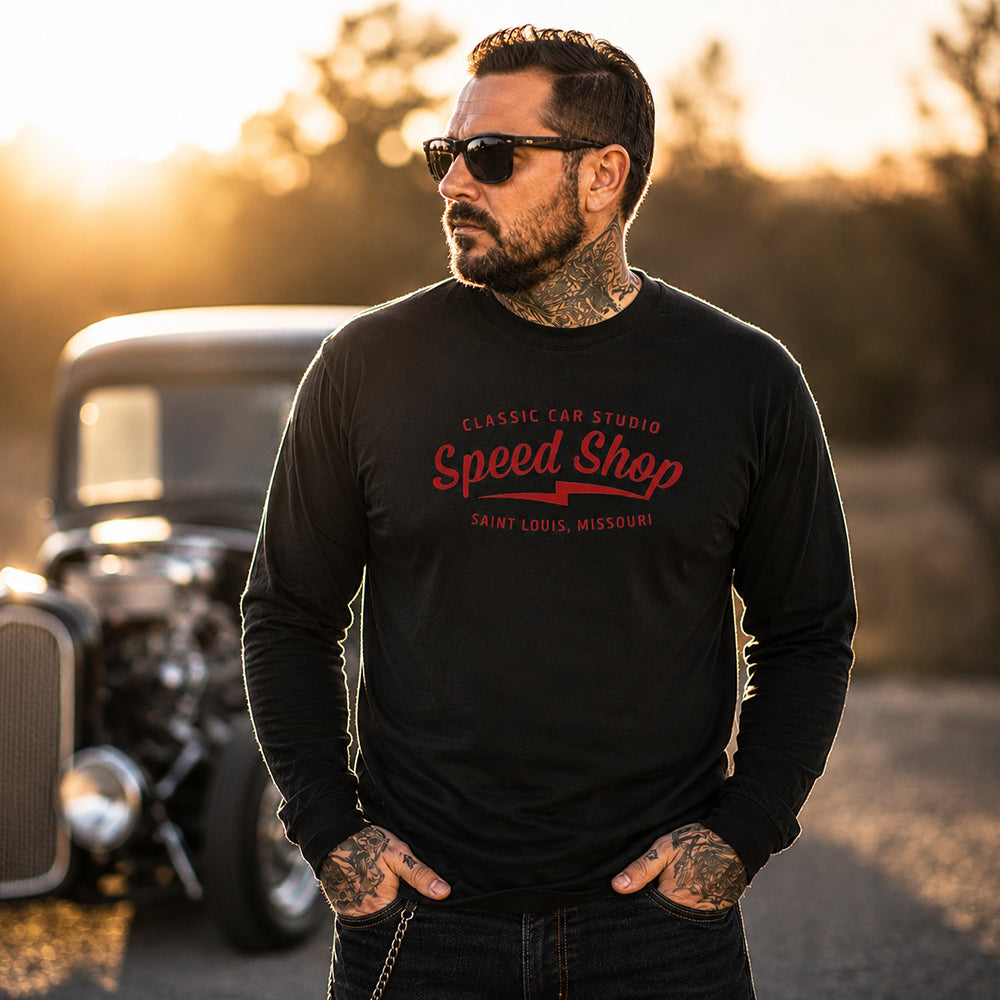Speed Shop St. Louis Long Sleeve T-Shirt