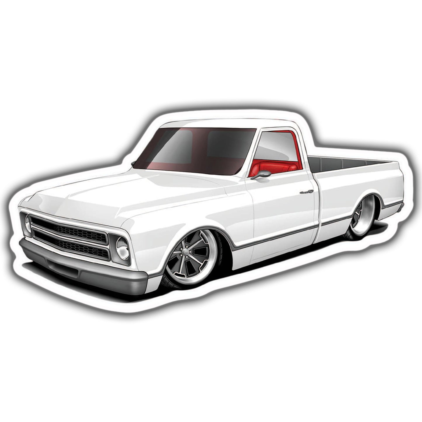 67 Chevrolet C10 Sticker