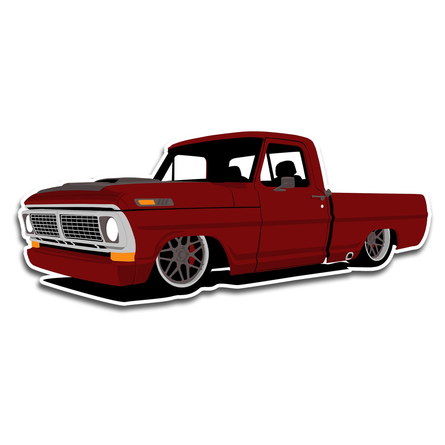 70 Ford F100 Sticker