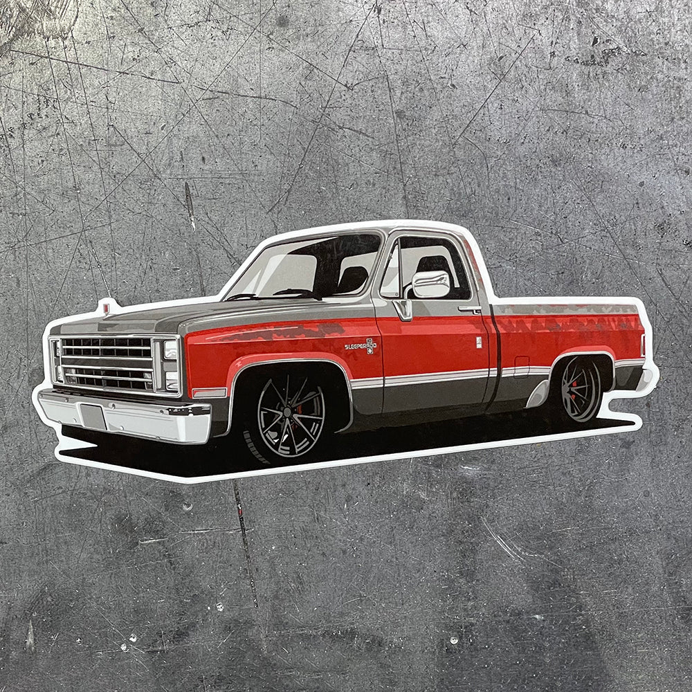 86 Sleeperado Truck Sticker