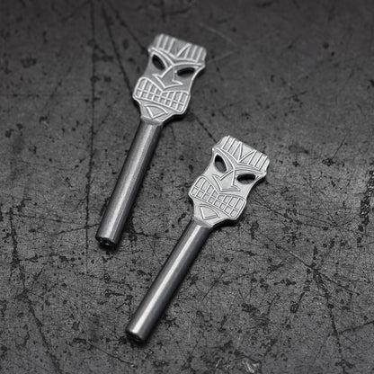 Tiki Mask Billet Lock Knob