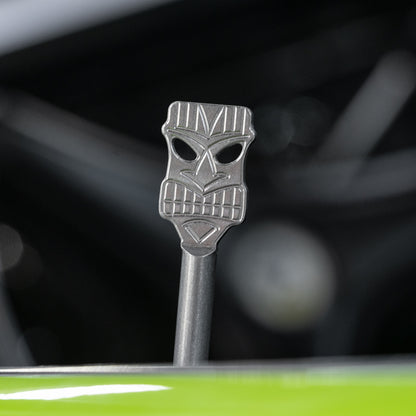 Tiki Mask Billet Lock Knob