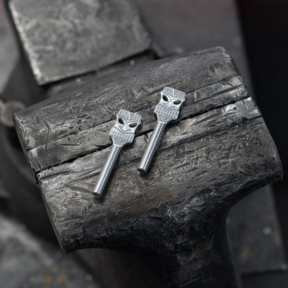 Tiki Mask Billet Lock Knob