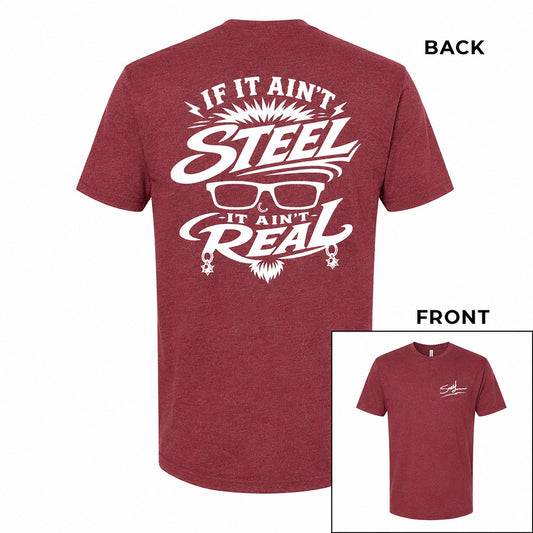 PREORDER “If It Ain’t Steel, It Ain’t Real” Scott France Tribute T-Shirt