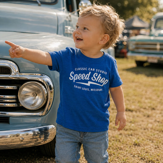 (Toddler) Speed Shop St. Louis - Blue