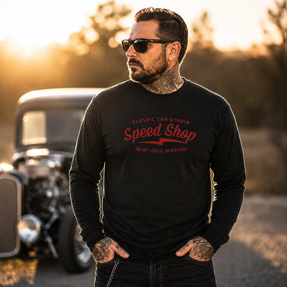 Speed Shop St. Louis Long Sleeve T-Shirt