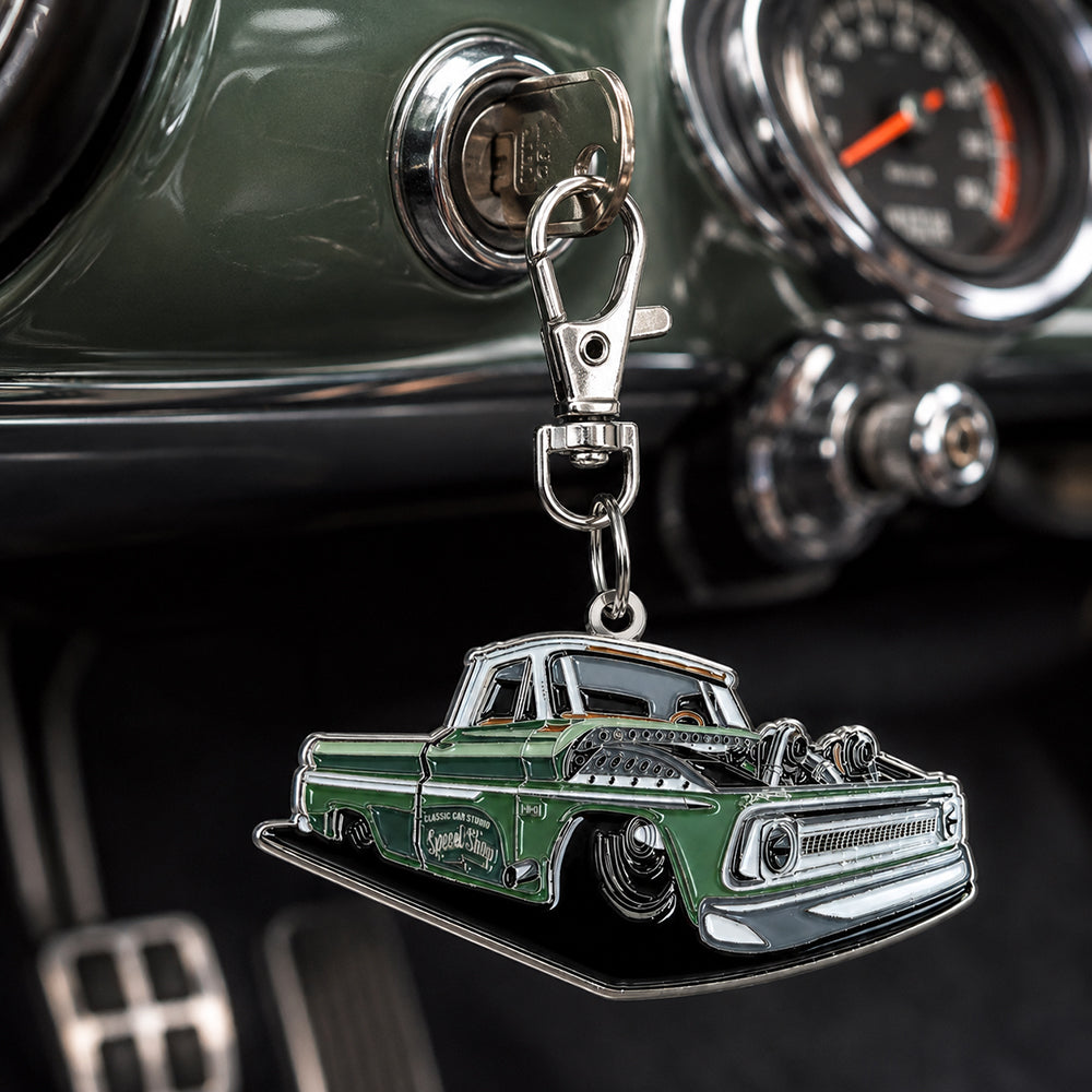 “Tiffany” Metal Keychain & Ornament