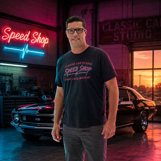 Totally Rad Speed Shop Shirt, Dude