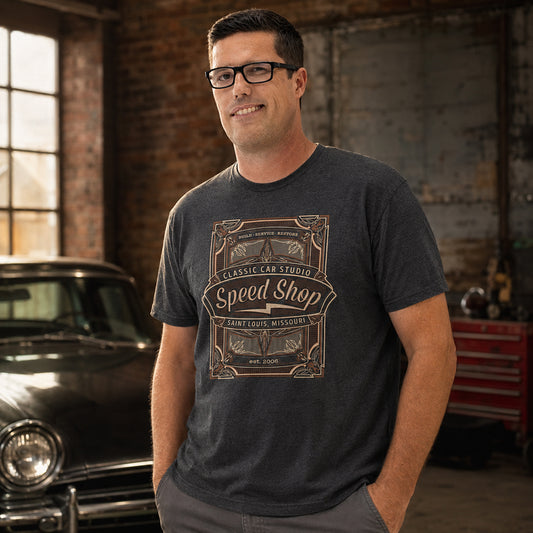 Whiskey Label Logo Shirt