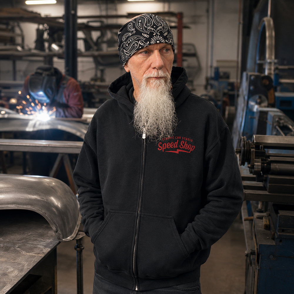 Zip Up Speed Shop St. Louis Hoodie