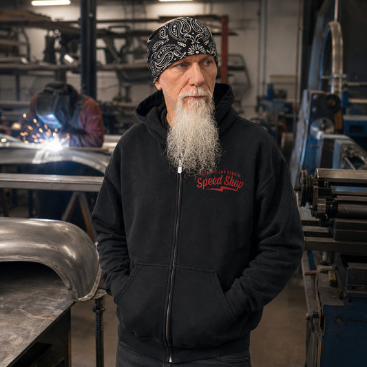 Zip Up Speed Shop St. Louis Hoodie