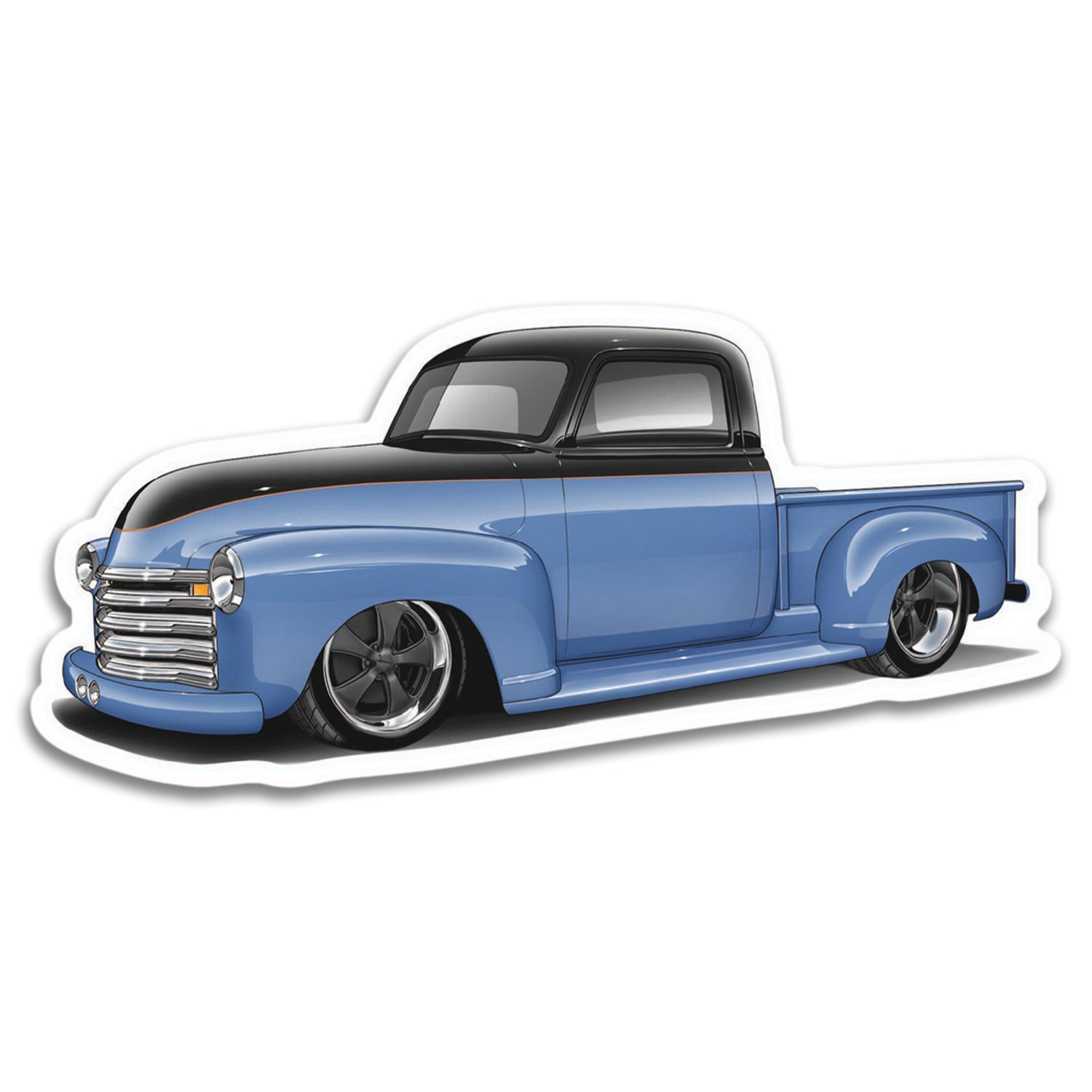 53 Chevrolet 3100 Sticker – Classic Car Studio | Official Online Store