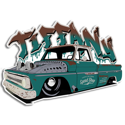 Tiffany Graffiti Sticker